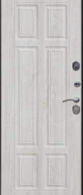 Входная морозостойкая дверь c ТЕРМОРАЗРЫВОМ 13 см Isoterma Сосна белая