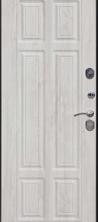 Входная морозостойкая дверь c ТЕРМОРАЗРЫВОМ 13 см Isoterma Сосна белая